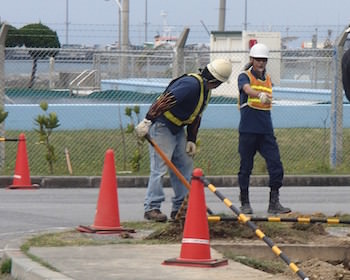 MILCON Construction Company in Okinawa, Japan